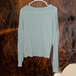 Blue lightweight sweater